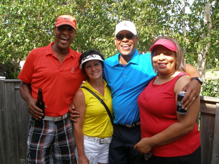 Eugene Willaims, Pam and Milton Williams, Ann Boudreau